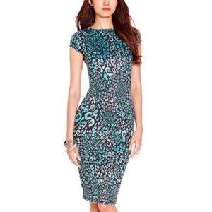 XOXO Animal Print Bodycon Dress